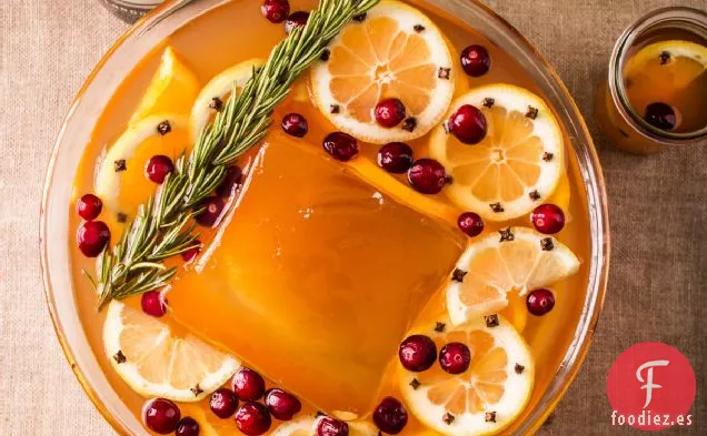 Ponche De Ginebra Hace Que Las Fiestas Sean Mejores. Aquí Hay Una Receta Para El Éxito (Sensación Cálida Por Dentro).