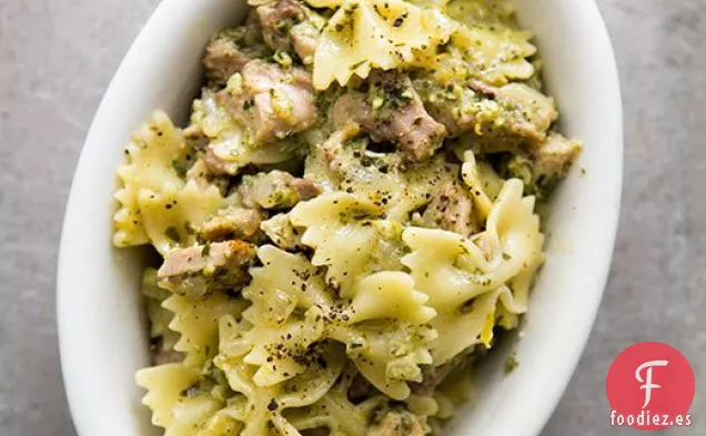 Pasta de Pavo con Pesto de Limón