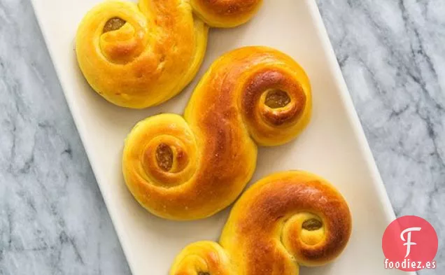 Bollos de Azafrán de Santa Lucía