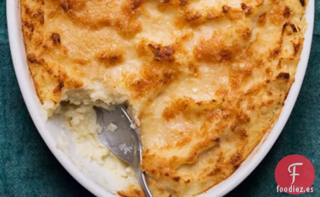 Puré de Patata y Coliflor Gratinados
