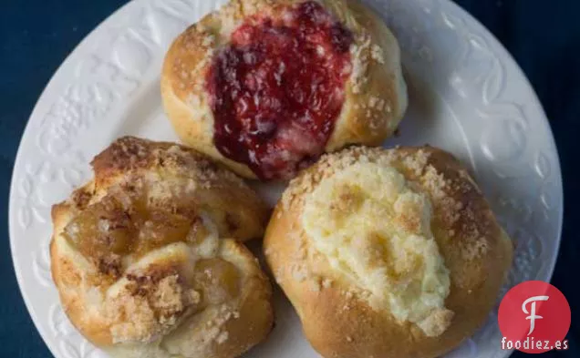 Kolaches Rellenos de Queso Crema