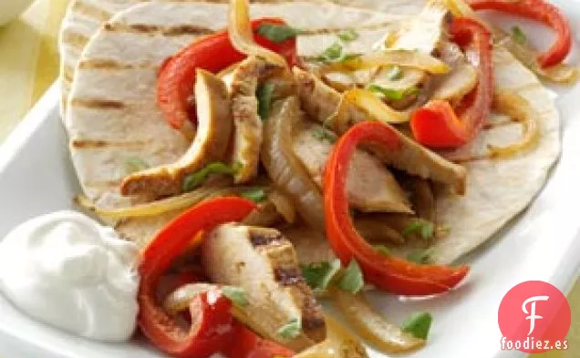 Fajitas de Pollo