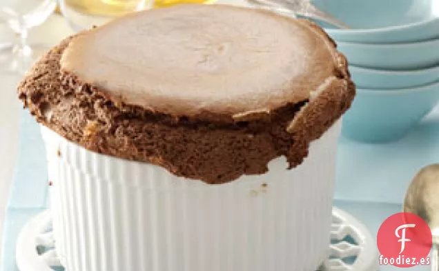 Soufflé de Cacao Caliente