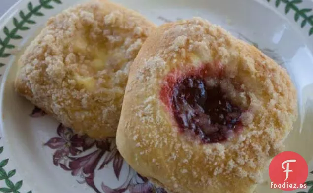 Kolaches suaves y Esponjosos con una Corteza Delgada