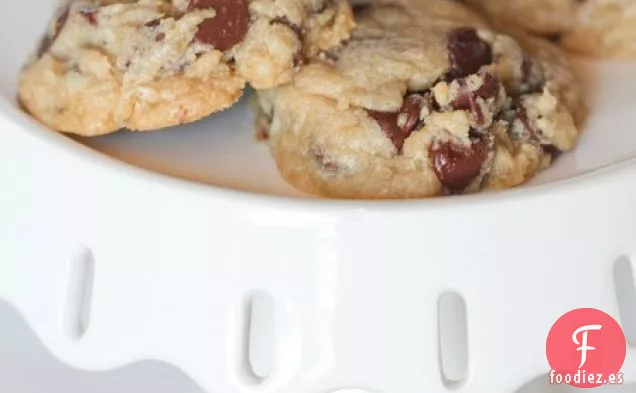 Galletas con Chispas de Chocolate de Trigo Integral Más Saludables