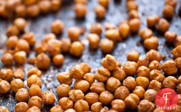 Garbanzos Picantes Asados Al Horno