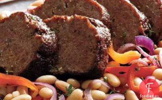 Receta de Pan de Carne de Cordero Glaseado con Balsámico