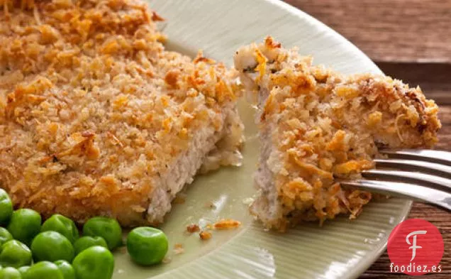 Pechugas De Pollo Crujientes Al Horno