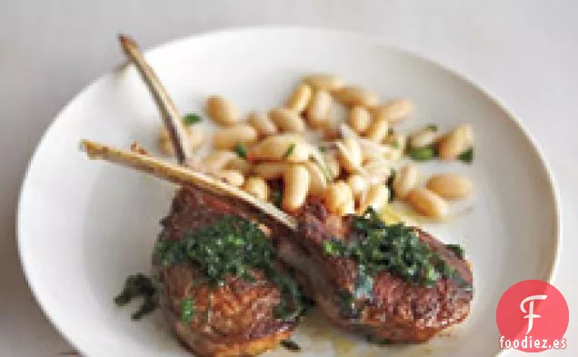 Chuletas De Cordero Con Menta Fresca
