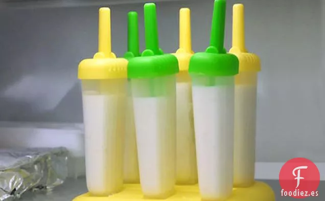 Pops de Crema de Margarita con Sal