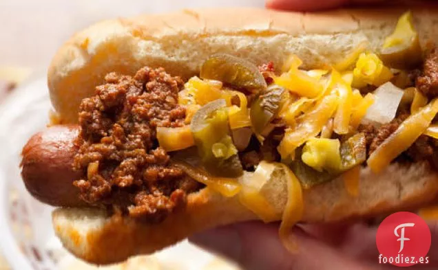 Perros con Queso y Chile Bisonte