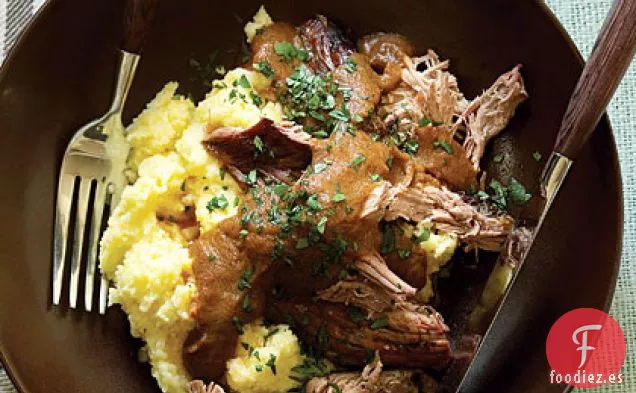 Cuchara de Cordero Estofado con Café