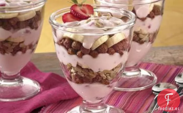 Helados Crujientes de Yogur de Manzana