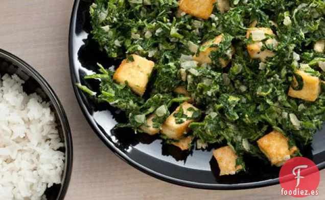 Saag con Tofu