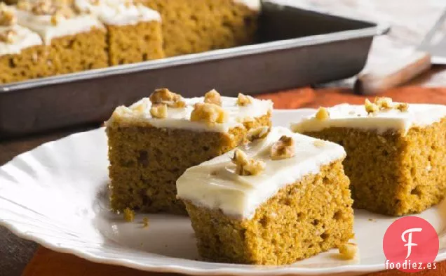 Barritas de Calabaza y Especias de Cosecha