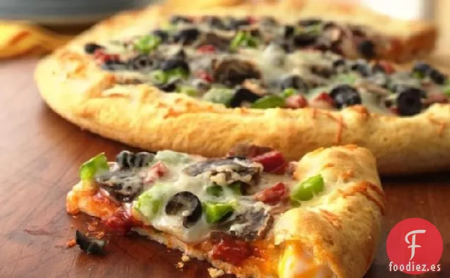 Pizza de Pepperoni Rellena