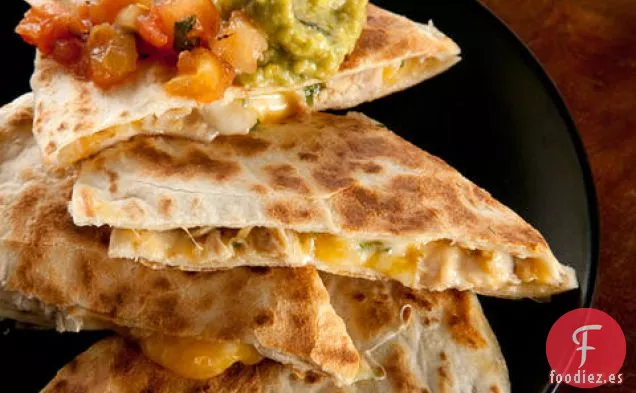 Quesadillas Básicas de Pollo