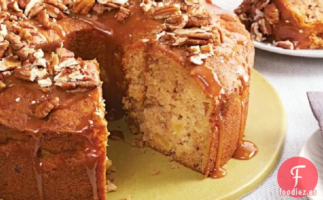 Pastel de Manzana con Caramelo Salado