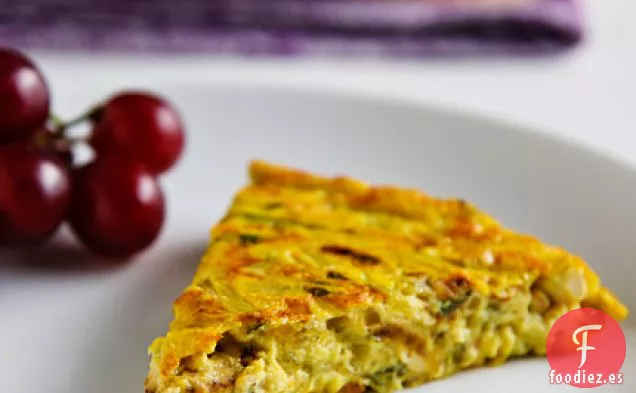 Frittata de Calabacín Vegana