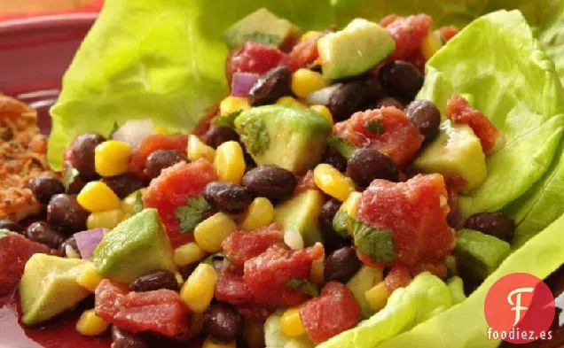 Ensalada de Maíz y Frijoles Negros