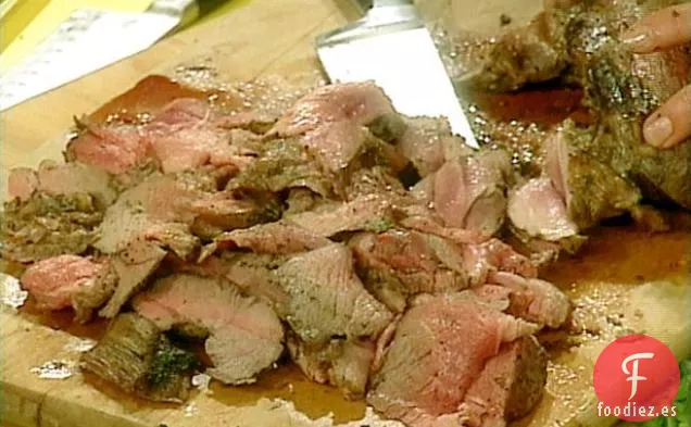 Pierna de Cordero Deshuesada a la Parrilla