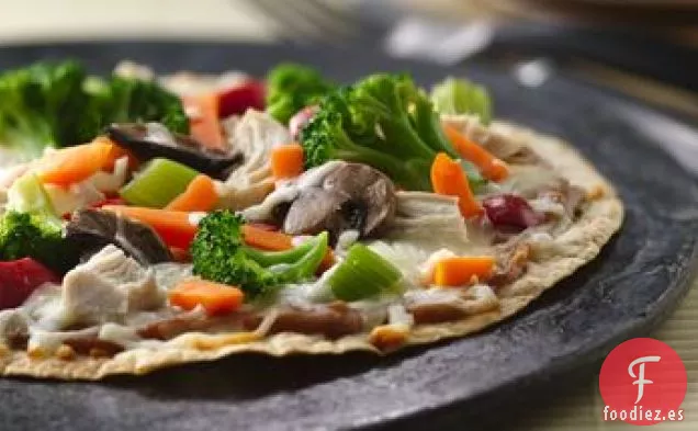 Pizza de Verduras Tailandesas