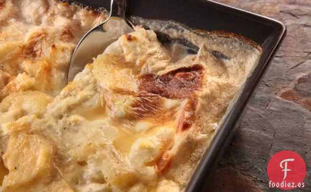 Patatas Gratinadas con Chèvre