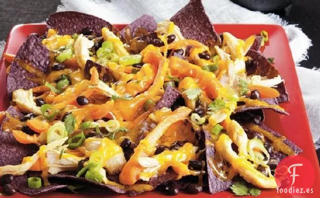 Nachos de Pollo con Queso