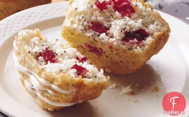 Muffins de Semillas de Amapola y Arándano