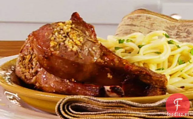 Chuletas de Cordero Al Ajo Y Romero