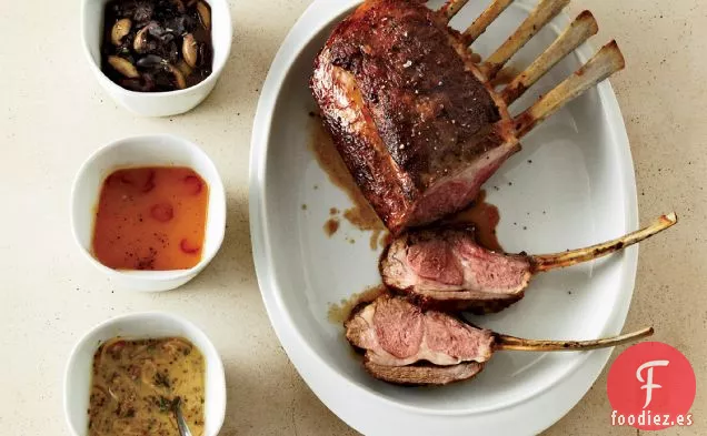 Costilla de Cordero con Salsa de Mostaza y Chalota