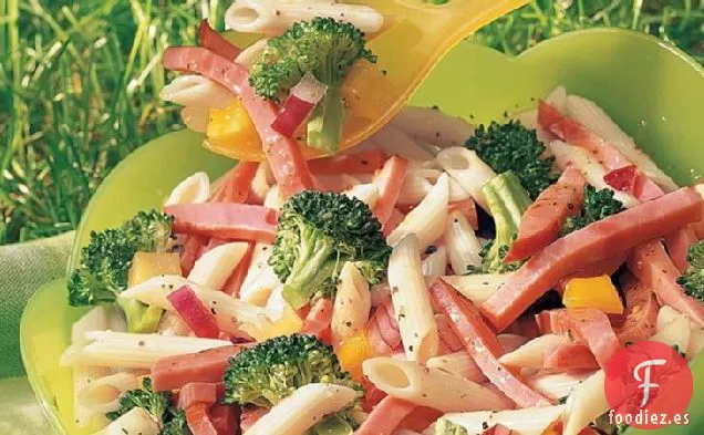Ensalada Italiana de Jamón y Pasta