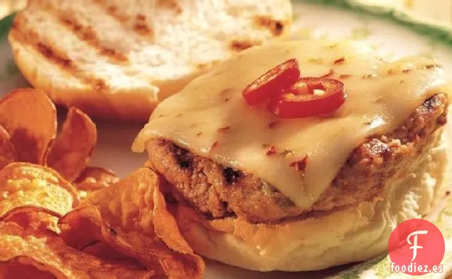 Hamburguesas de Pavo de Texas a la Parrilla