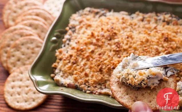 Salsa Caliente de Acelgas con Queso y Ajo Asado