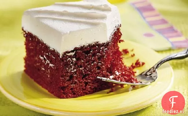 Pastel de Terciopelo Rojo Fácil
