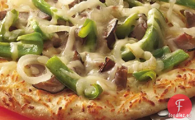 Mini Pizza de Carne Asada