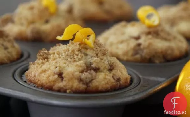 Muffins de Pastel de Café con Limón Meyer