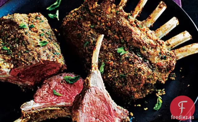 Costillero de Cordero con Costra de Hierbas