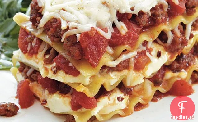 Lasaña con Envoltura de Momia