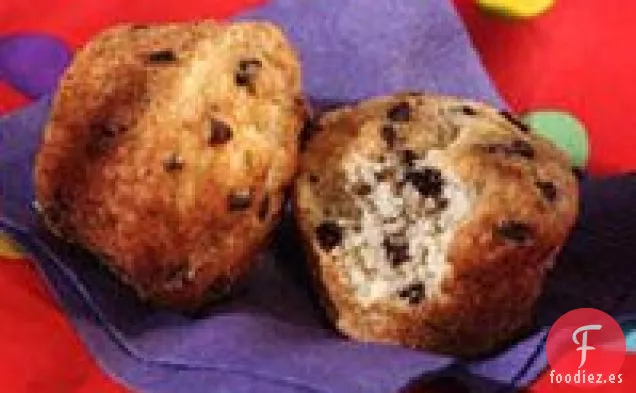 Muffins de Chocolate y Plátano