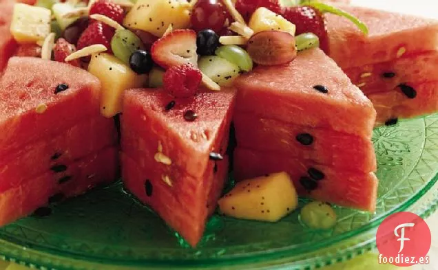 Ensalada de Frutas con Limón Y Miel Sin Gluten