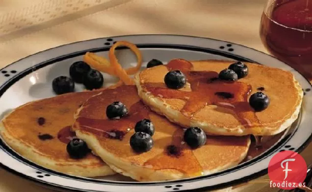 Tortitas de Arándanos Fáciles
