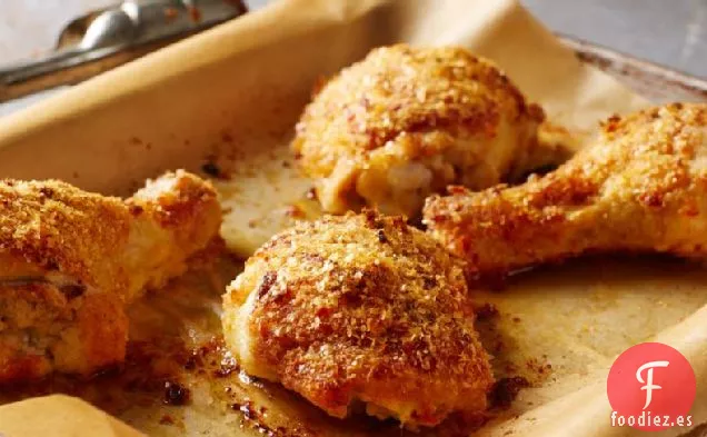 Pollo Asado al Horno con Ajo