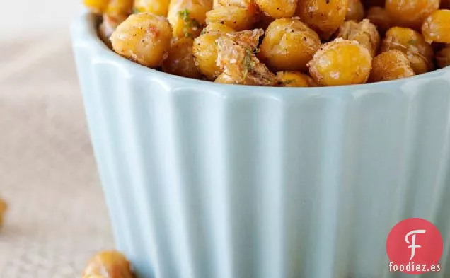 Garbanzos Asados con Chile y Lima