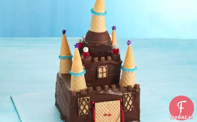 Pastel de Castillo de Princesa de Chocolate