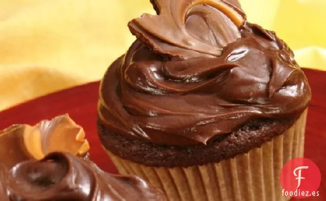 Cupcakes de Hojas de Otoño