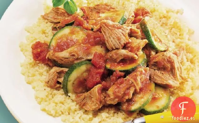 Cena de Pavo Italiano de Cocción Lenta