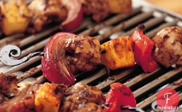 Brochetas de Pollo a la Parrilla