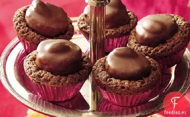 Tazas de Brownie de Coco y Almendras