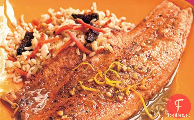 Trucha Estragón Cocida en Sartén